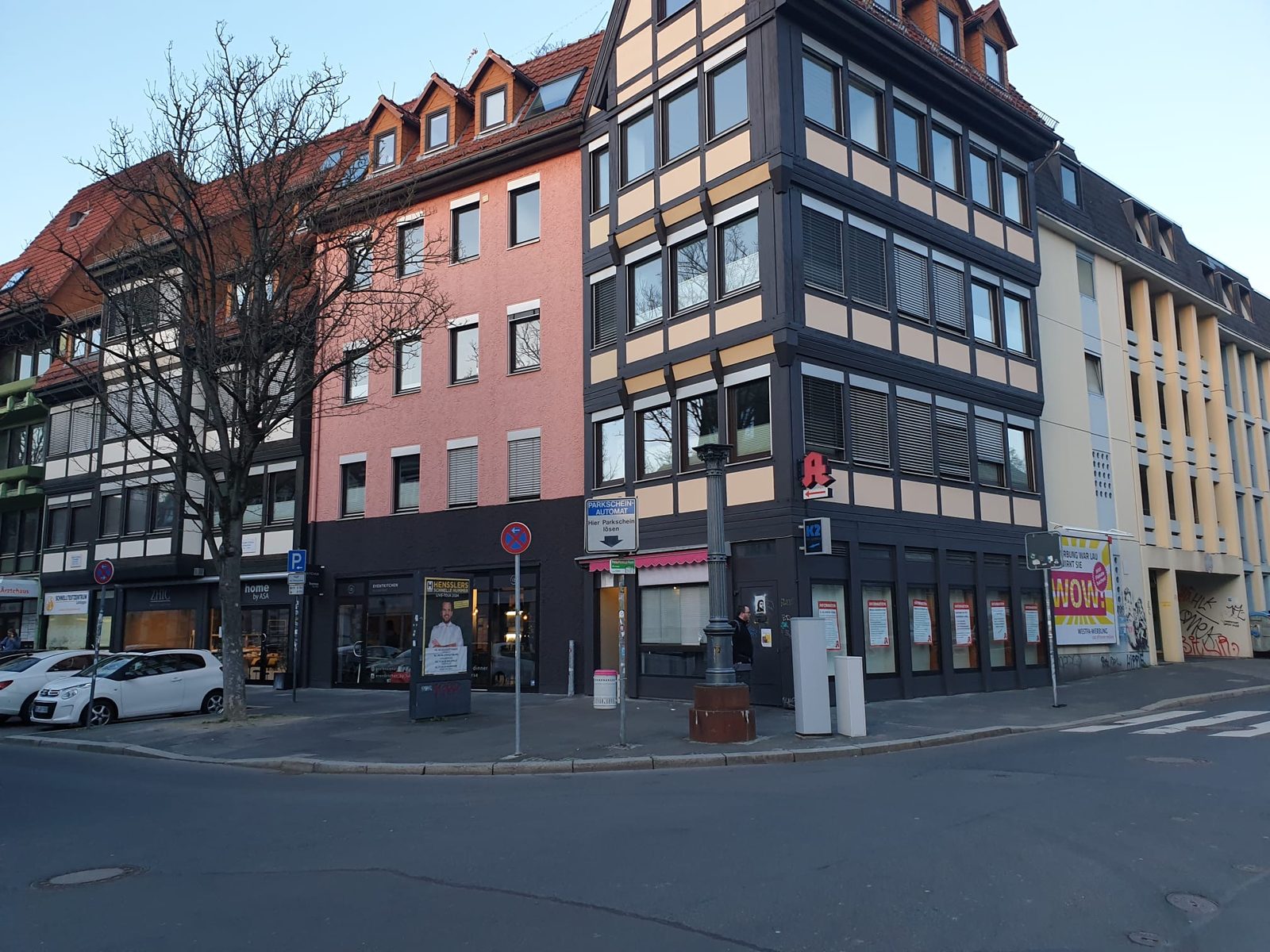 Das Eckhaus in der Kurze Straße 2 in Göttingen